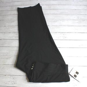 Sag Harbor Women's Trouser Suit Dress Pants Plus Size 24W Black Slimming